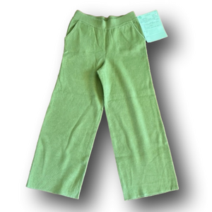 Denim & Co wide leg sweater knit cropped ankle pants